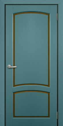 Дверь из массива Венеция В3 окраска по RAL с патиной Золото - фото 1
